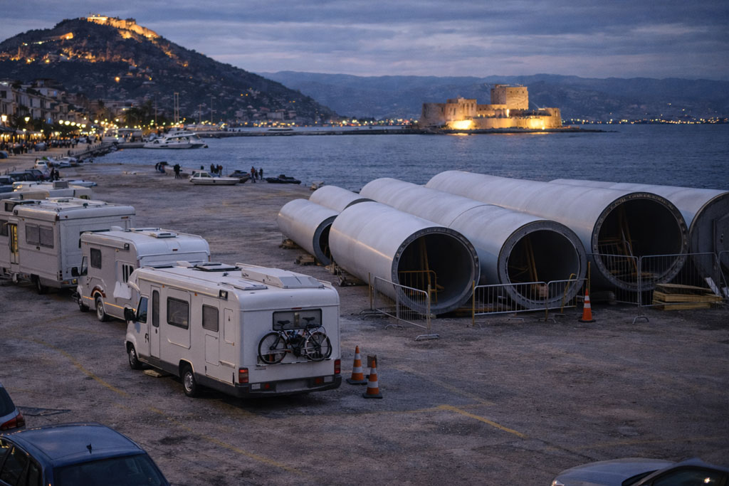 Nafplio kritiki gia apothiki kai atypi kataskinwsi sto limani zitountai apantiseis apo ton dimo