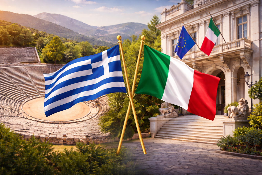 Dimos epidavrou epafes sthn italiki presveia