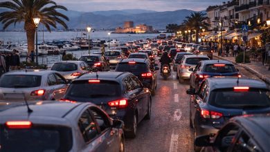 Nafplio kataggelies gia kukloforiaki piesi tis giortes meta tin allagi xrisis xwrou sto limani