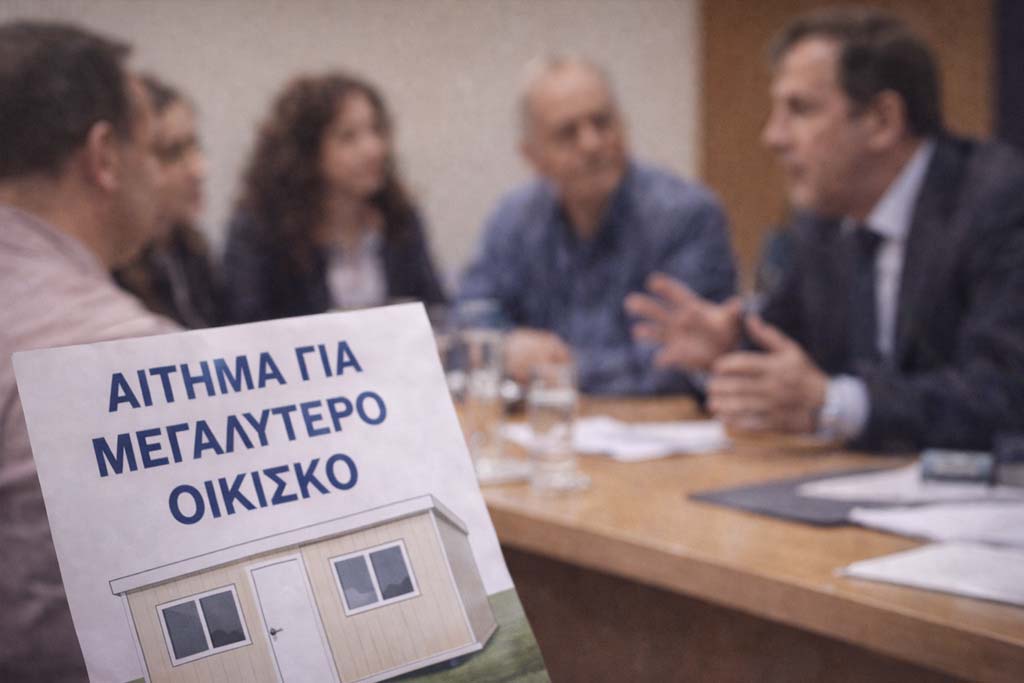 Nea tiruntha aitima gia megalutero oikismo sto dimotiko sunantisi gonewn me ton ufupourgo g andriano